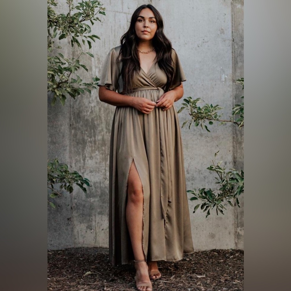 Sicily Satin Maxi from Baltic Born
